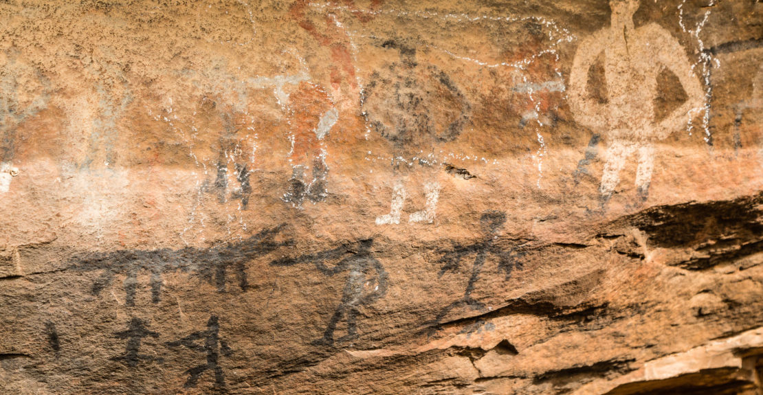 Rock Art at Jilik, Ghana