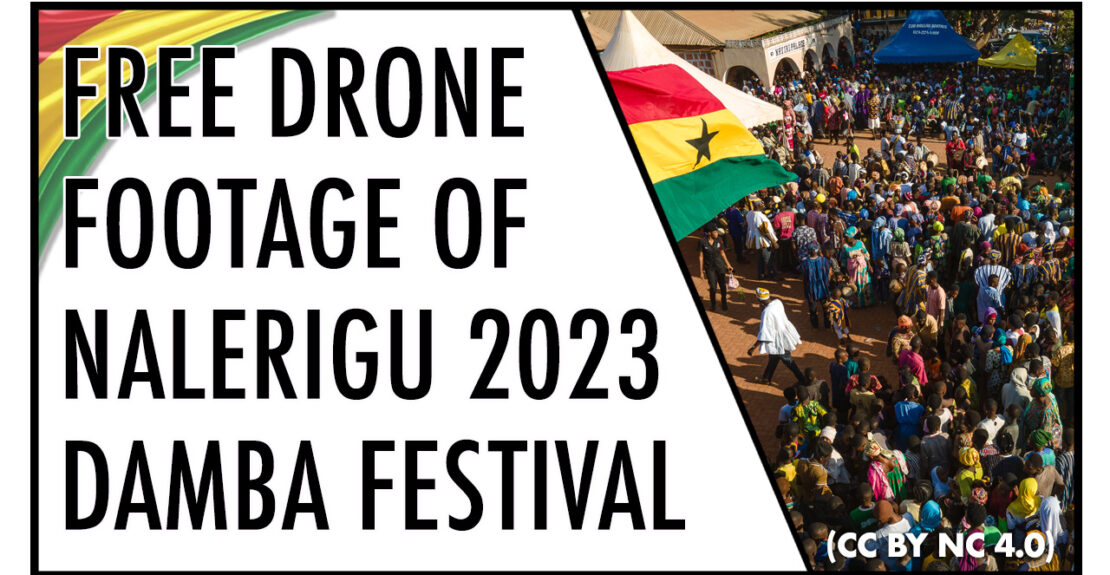 2023 Damba Festival Drone Footage - Ghana's North East Region